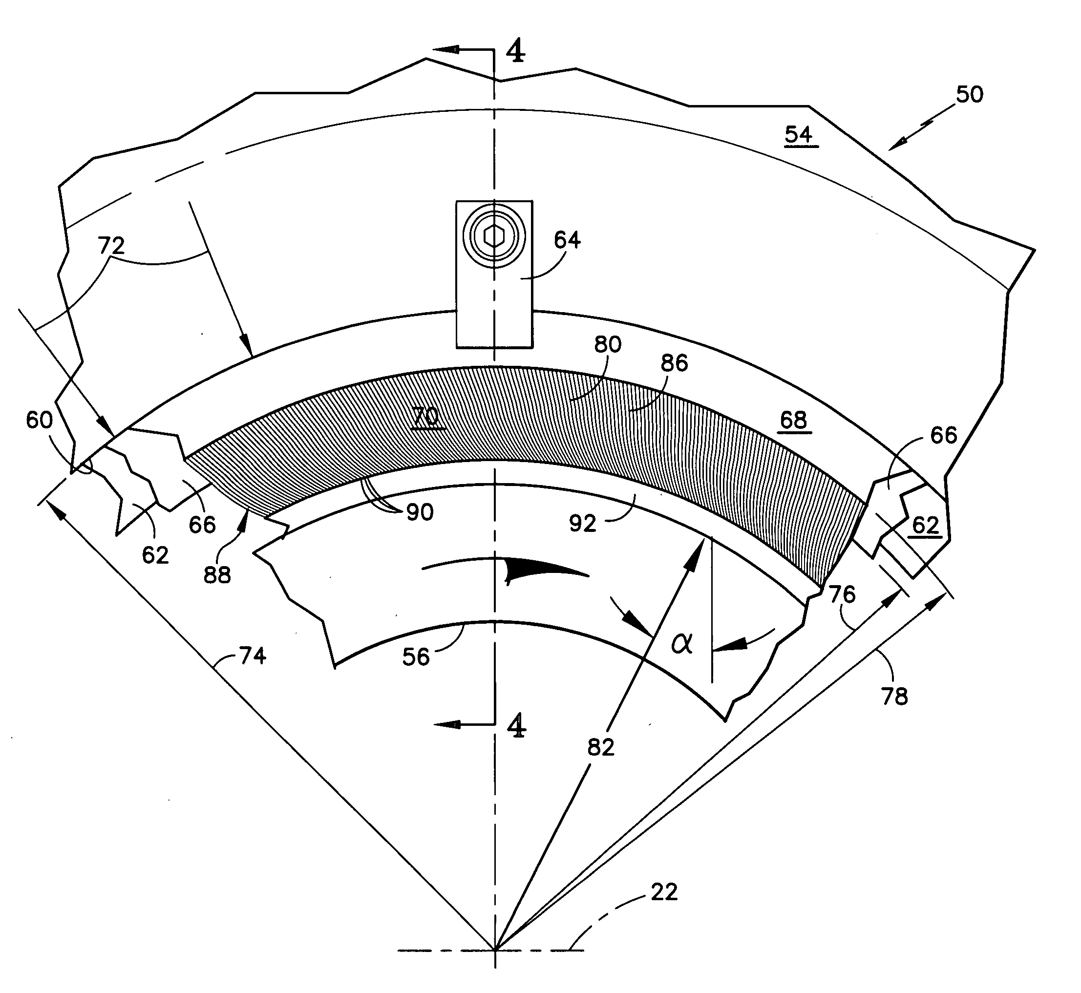 Gap sealing arrangement