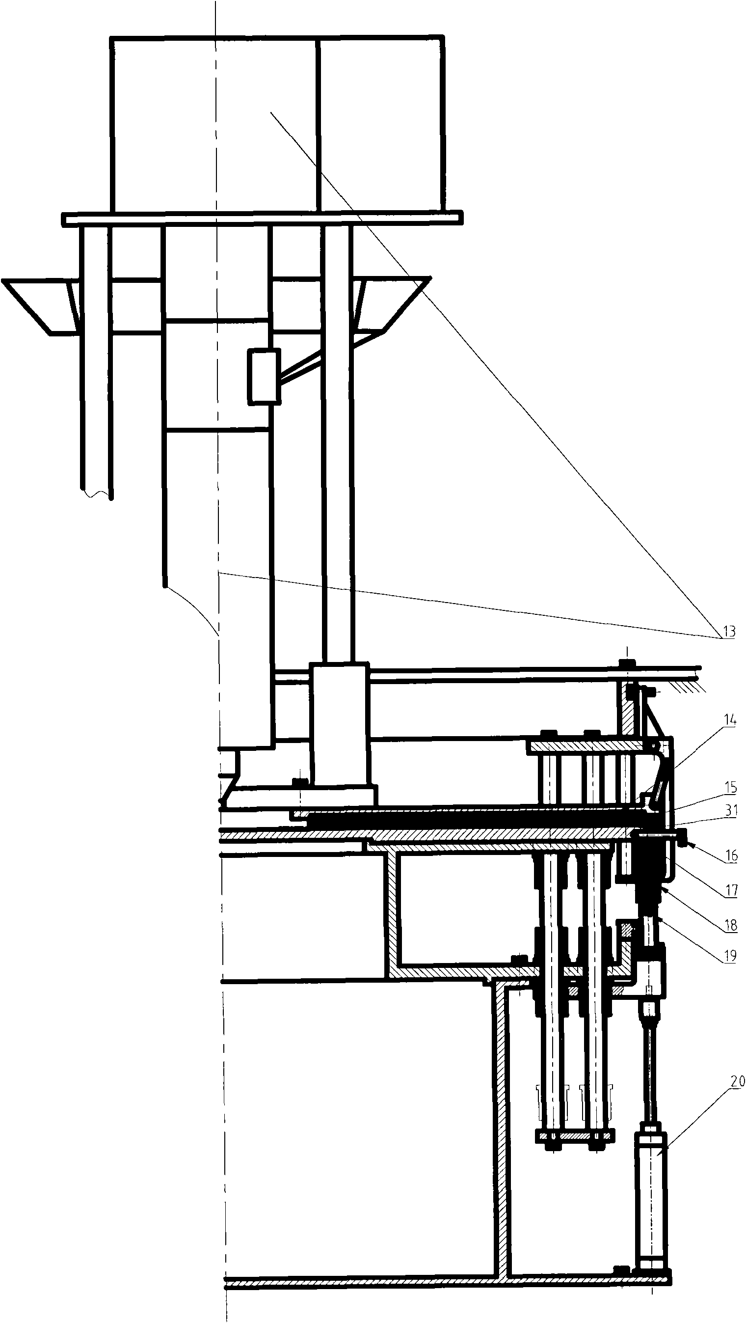 Bottle making machine