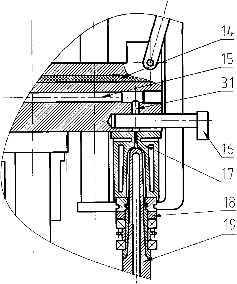 Bottle making machine