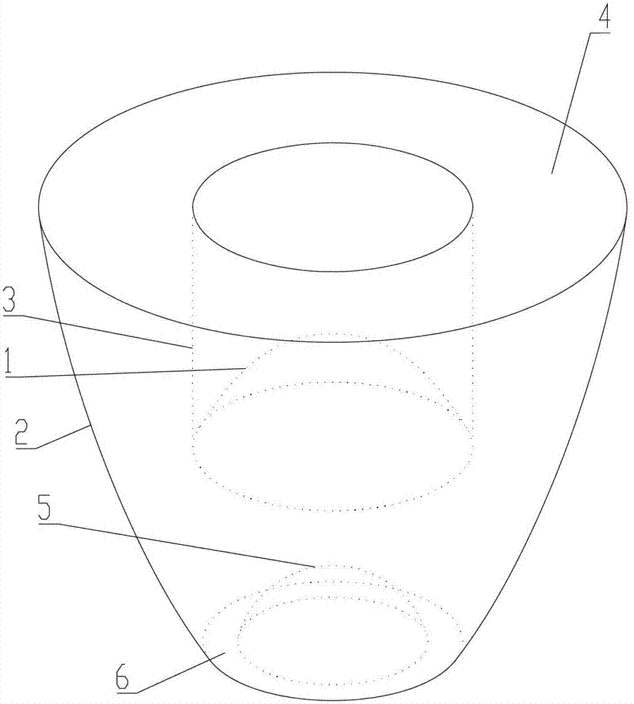 Lens for ultraviolet light-emitting diode (LED) collimation