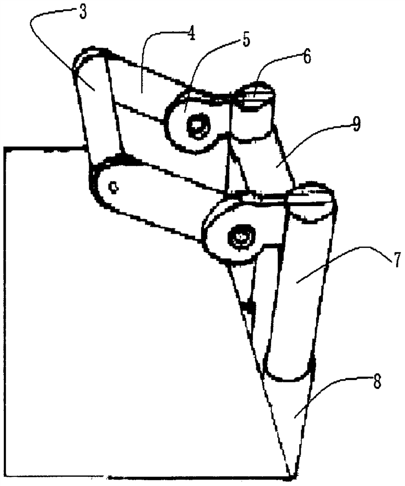 Combined seat waist support frame assembly