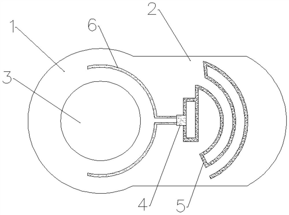 Radio frequency gasket, screw fastener and positioning and tightness detection method of screw fastener