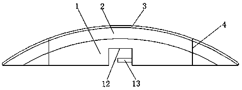 Novel deformable PVC speed bump