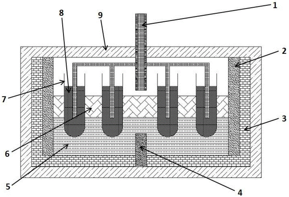 Liquid energy storage battery monomer structure with floating body electrolytes