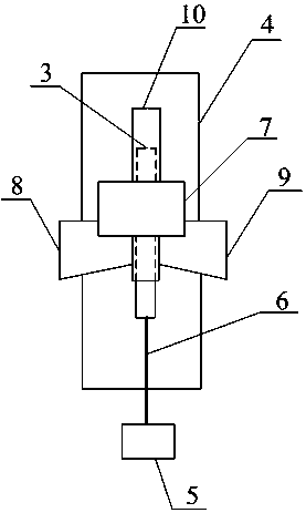 An automatic drawing device for forming a round tube into a square tube at one time