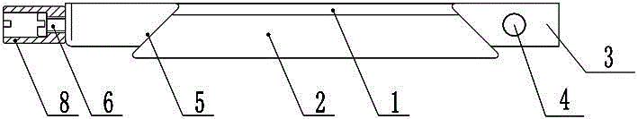 A printed board wedge locking device