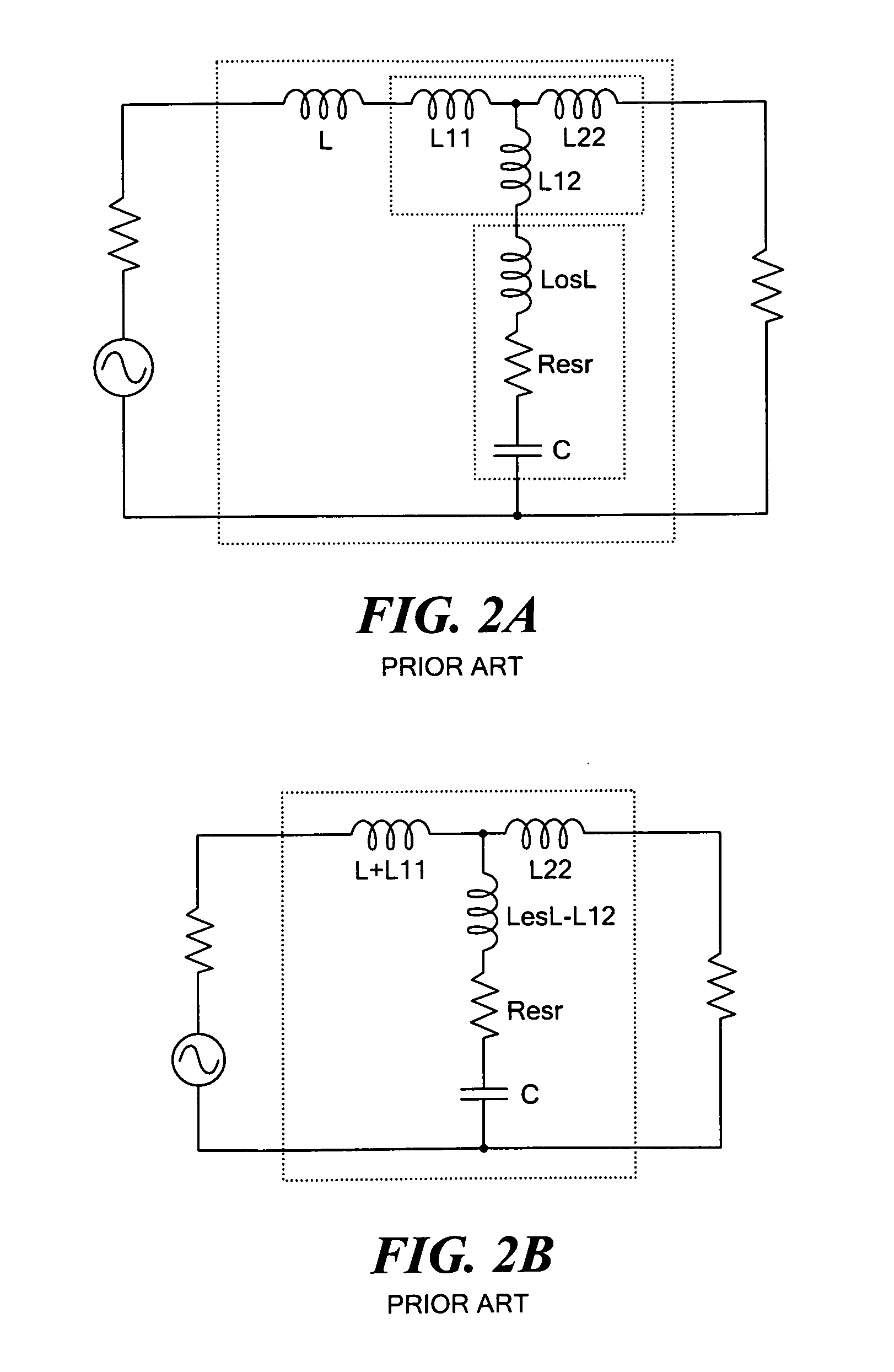 Method and apparatus to provide compensation for parasitic inductance of multiple capacitors