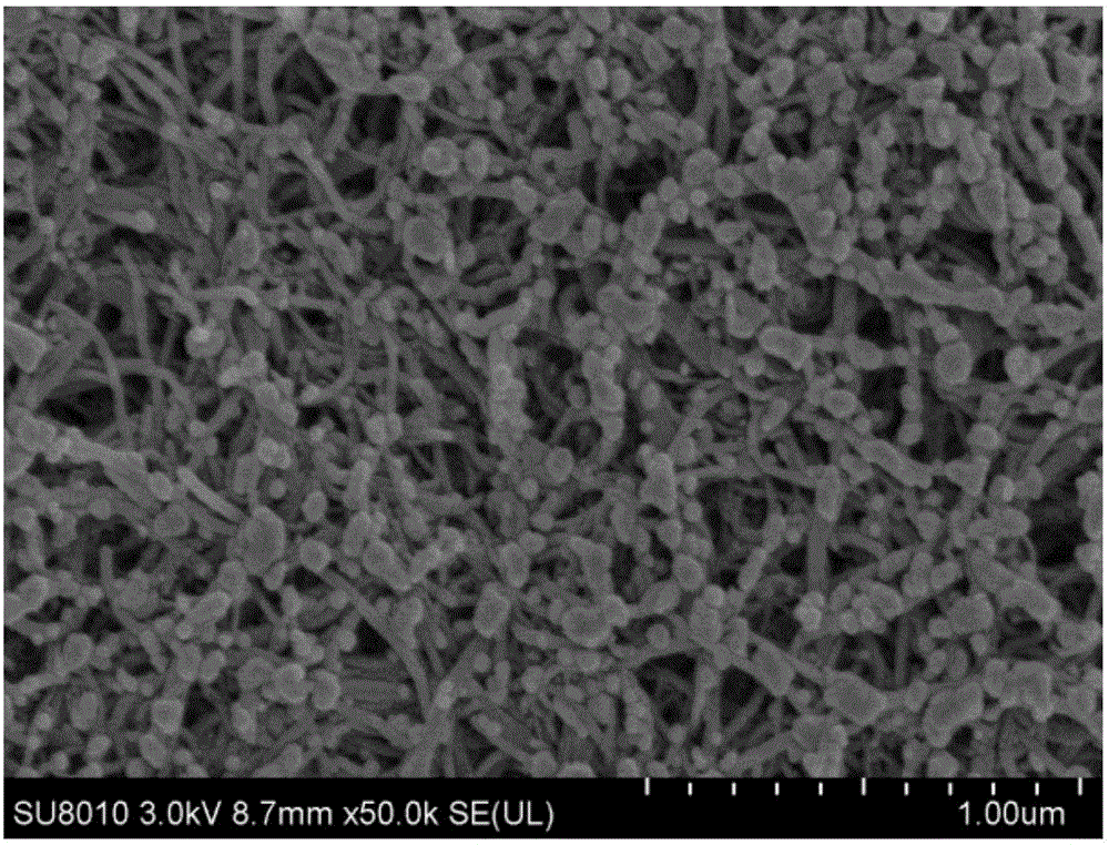 Composite-modified electrode for measuring concentration of 5'-Guanylic acid disodium salt and application thereof