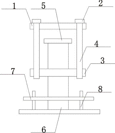 Ground anchor structure