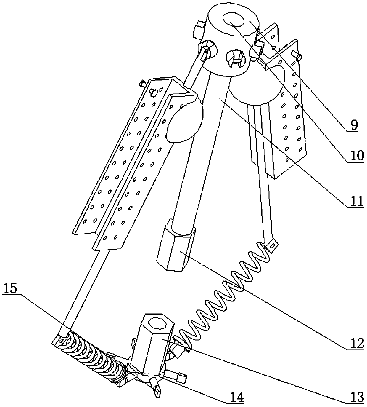 Multi-angle welding auxiliary tool for ball joint steel structure construction of roads and bridges