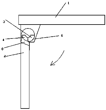 Screwless glasses frame