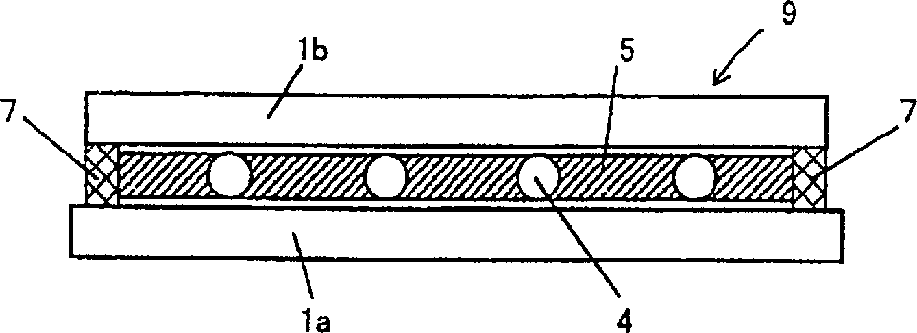 Liquid crystal display panel with fluid control wall