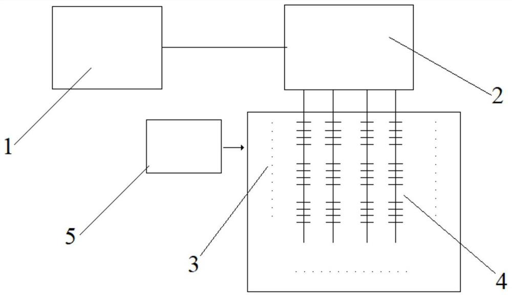 Modal analysis method for complex structural member based on networked fiber grating sensitive element