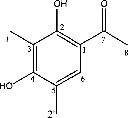 Method for preparing krev alcohol and use for preparing anti-acetylcholinesterase medicine