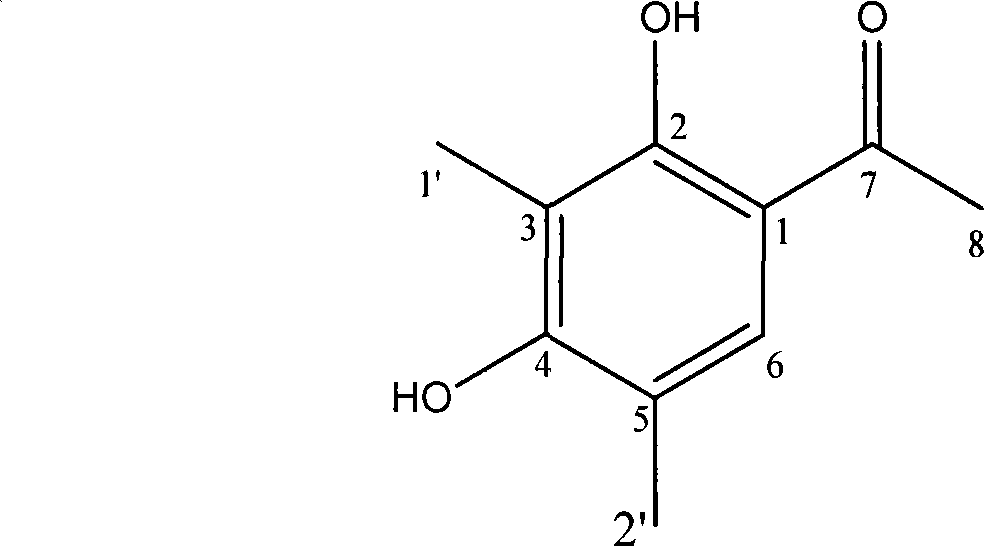 Method for preparing krev alcohol and use for preparing anti-acetylcholinesterase medicine