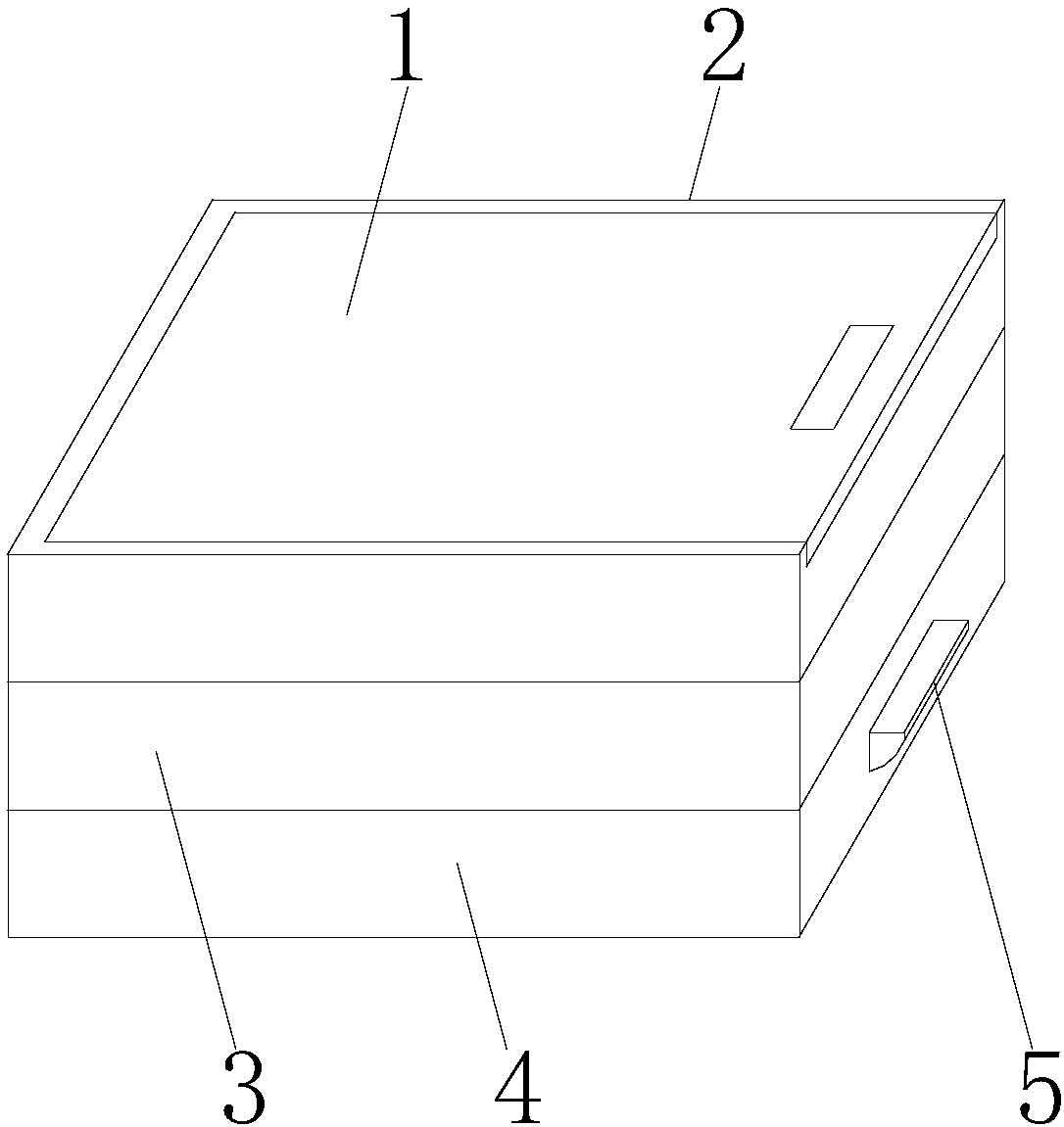 Box for storing thin-skin fruit and soft-skin fruit in fruit harvesting