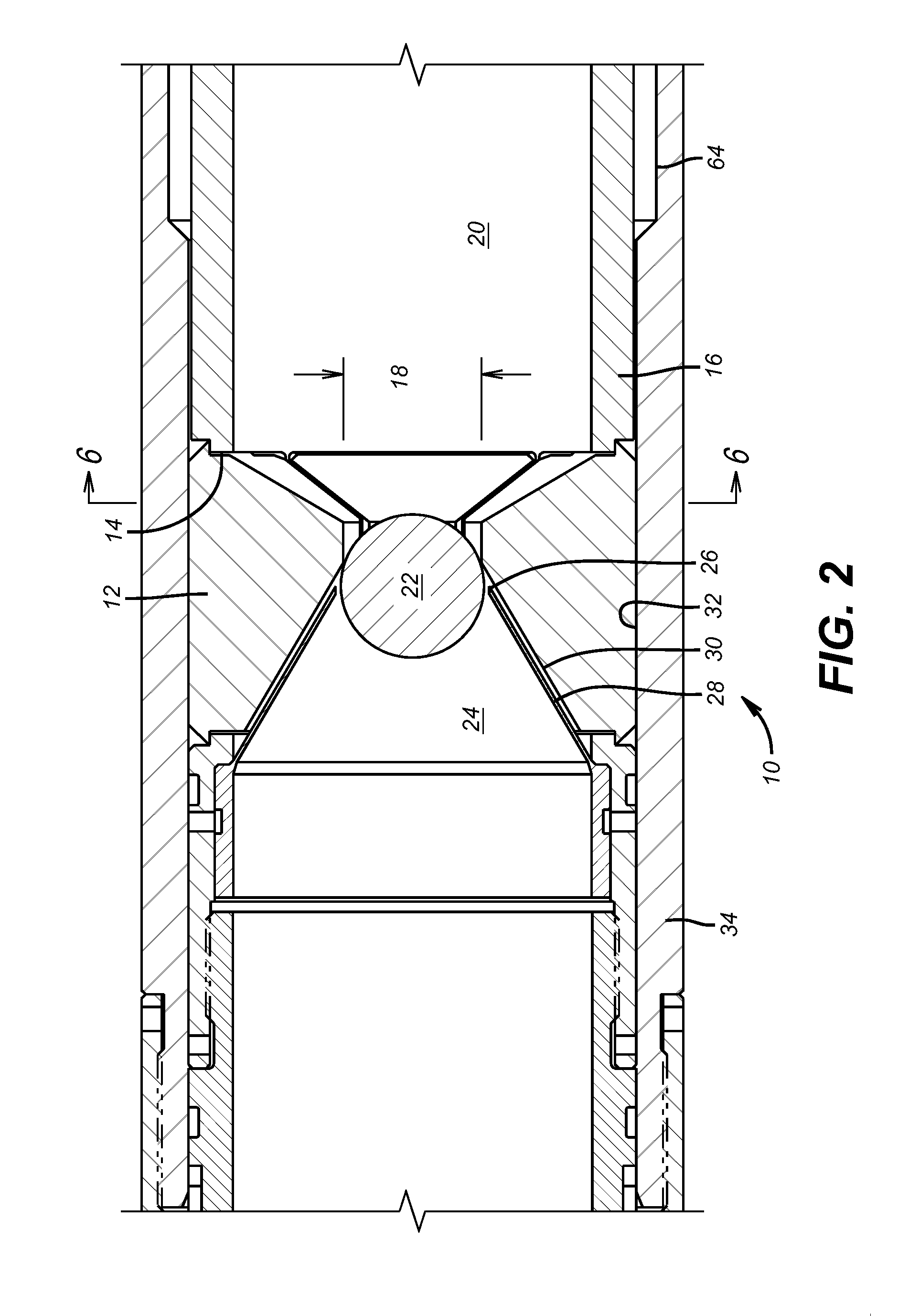 Segmented collapsible ball seat allowing ball recovery