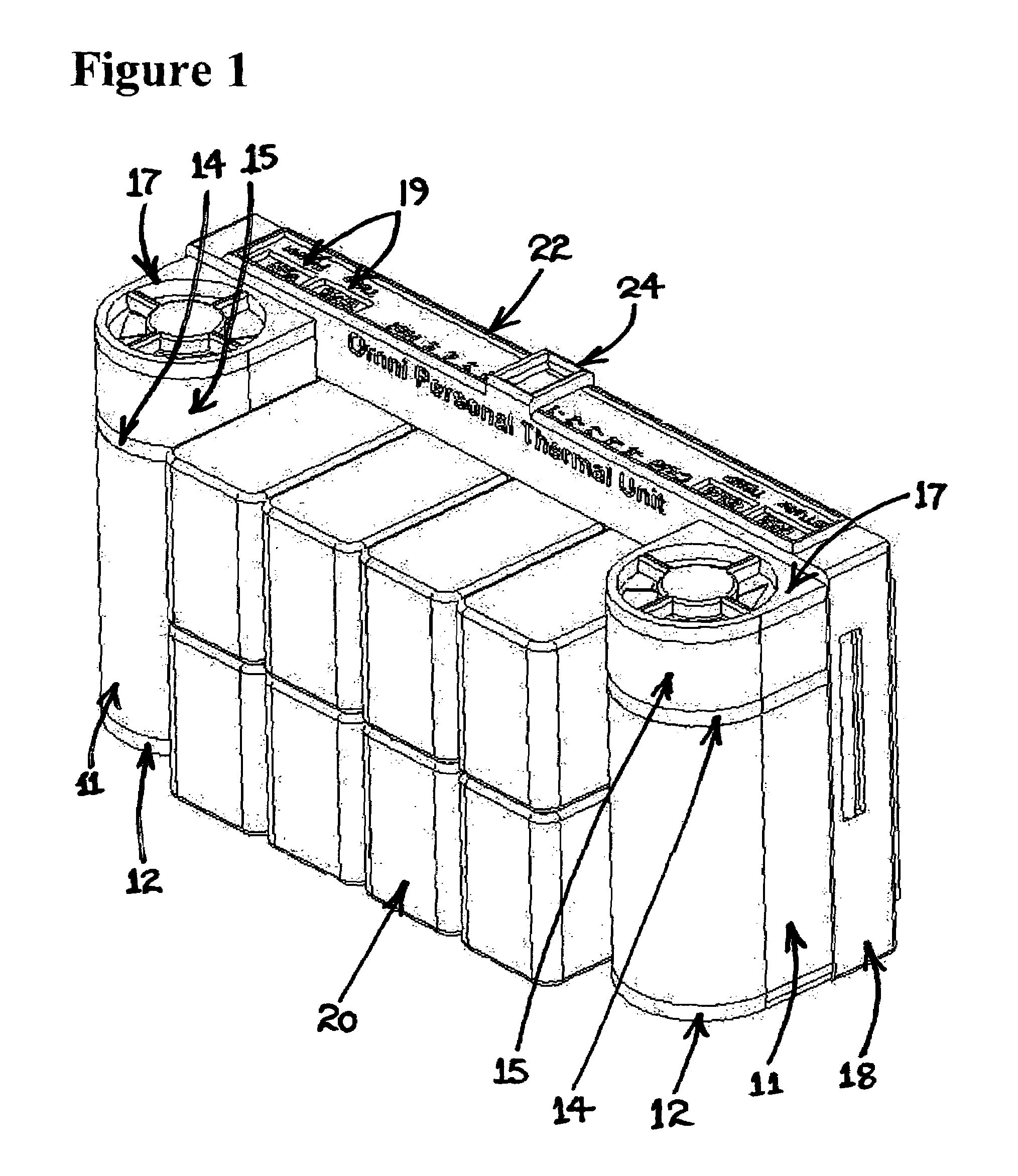 Personal back rest and seat cooling and heating system