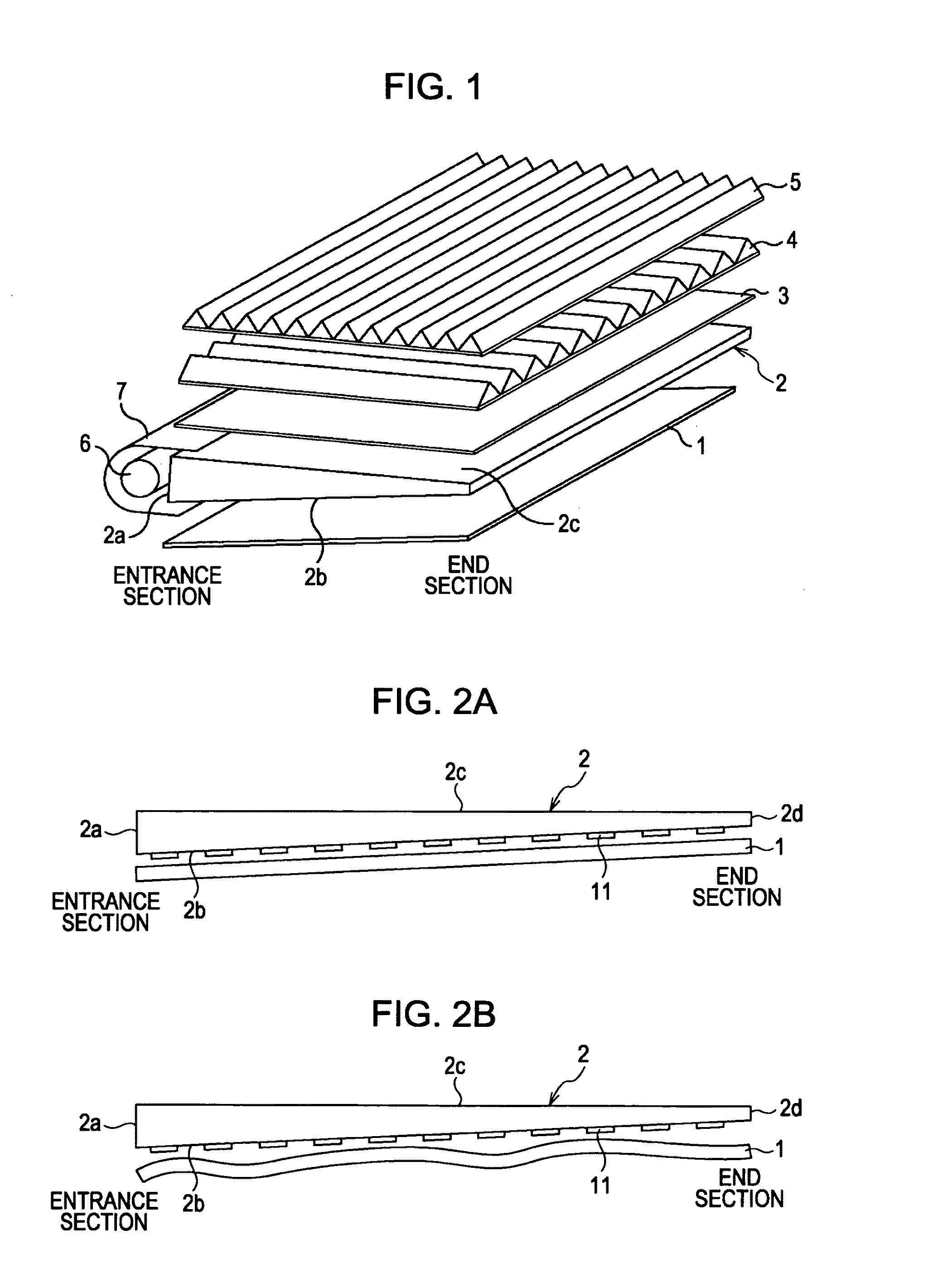 Planar light-emitting apparatus