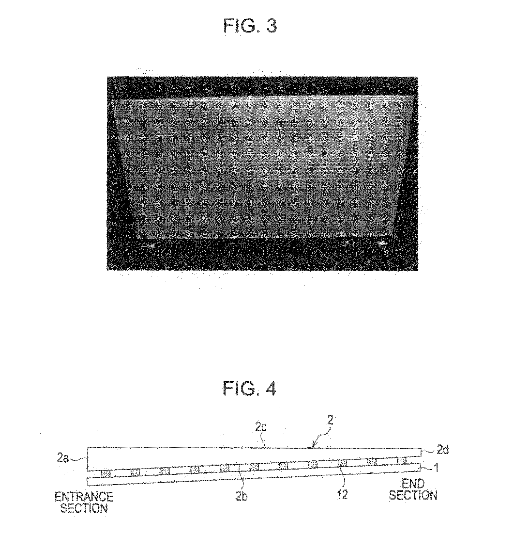 Planar light-emitting apparatus