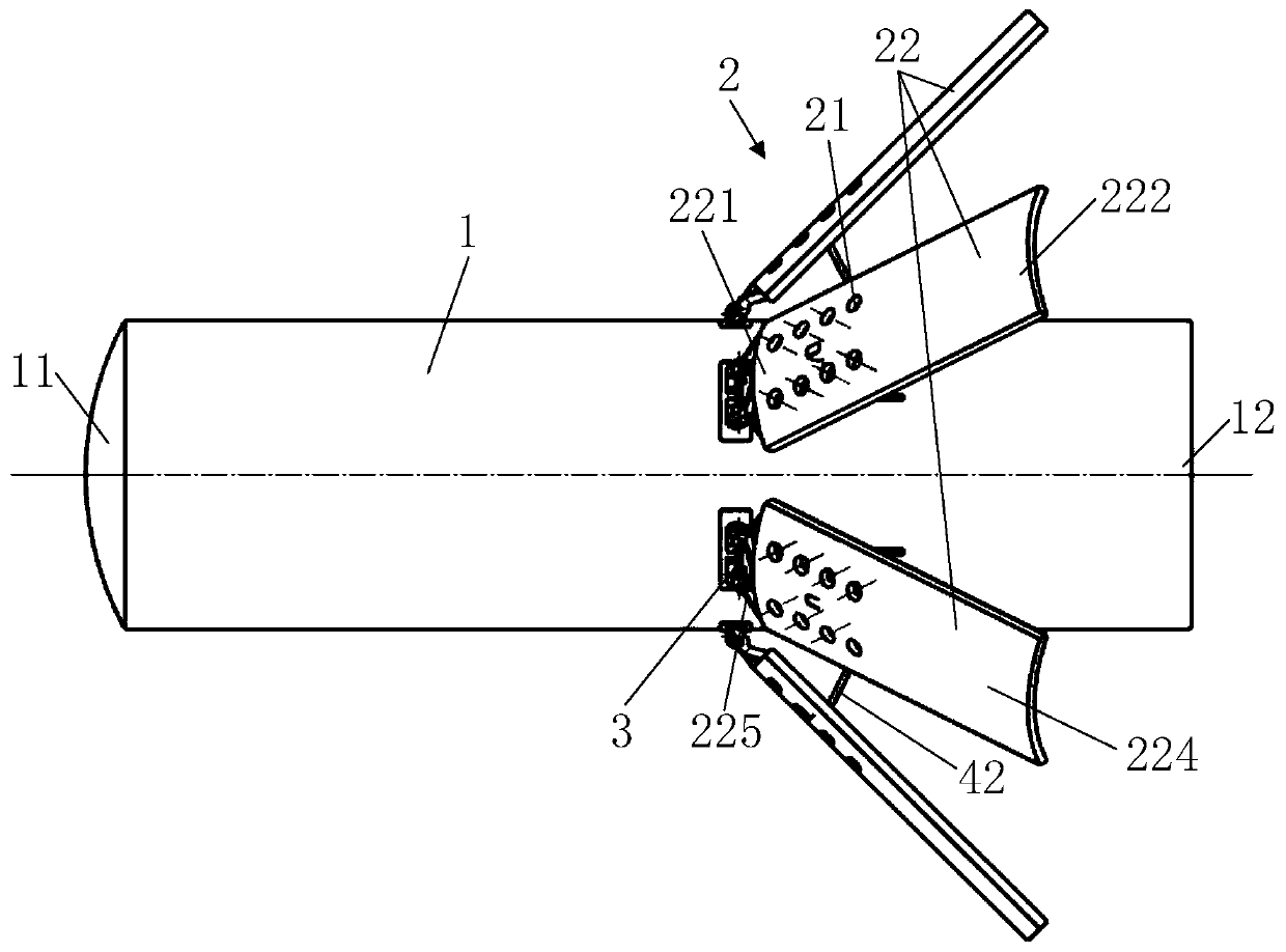 Carrying aircraft and load delivery method