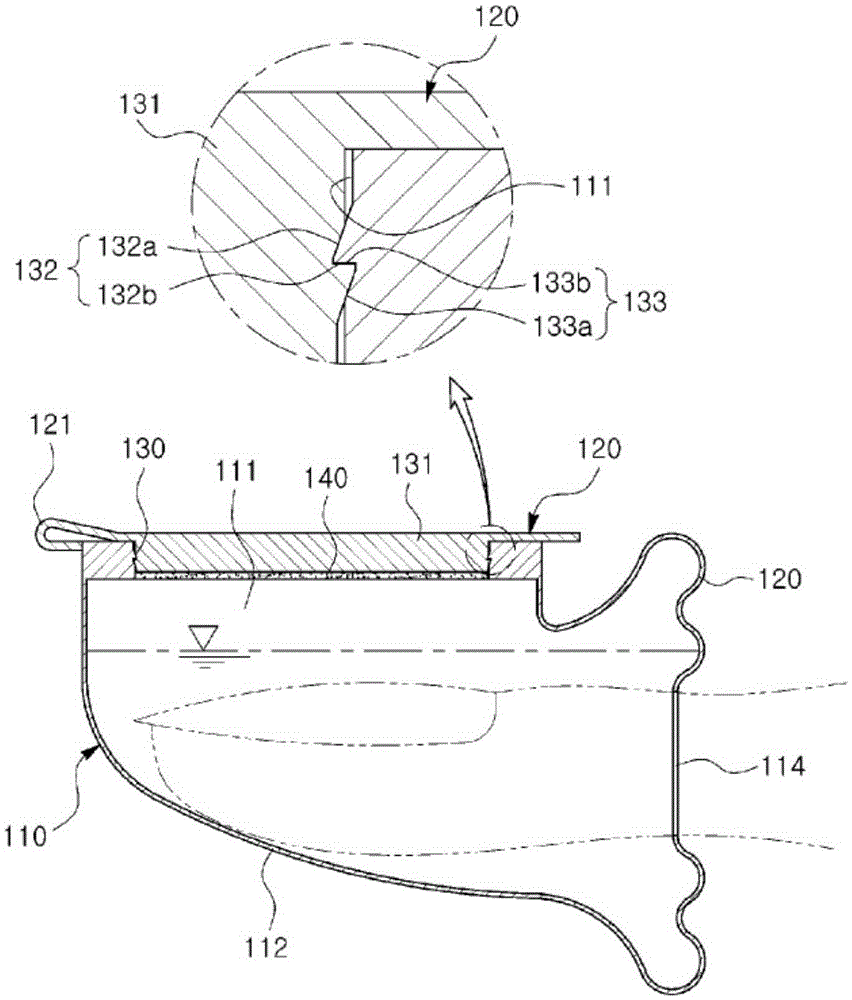 Nail tube for removing manicure