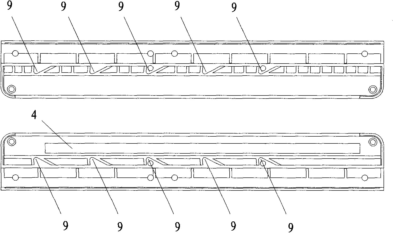 Lifting device for baby bed