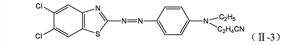 Disperse dye composition suitable for basic dyeing