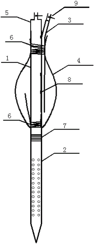 Reinforcing and treating method for water burst of soft-flow muddy stratum of foundation pit