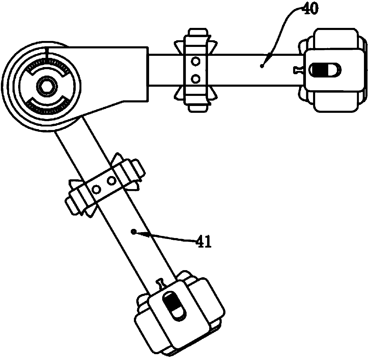 Upper limb rehabilitation device with dual-direction hydraulic control function and control method of device