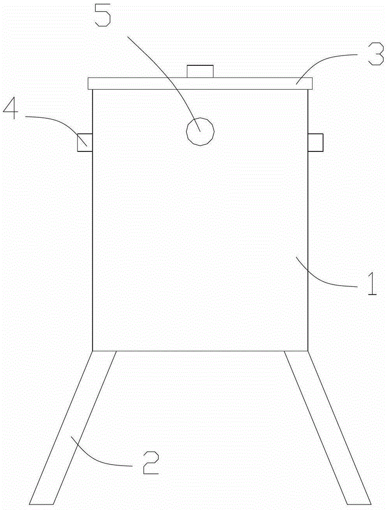 Honey storage tank