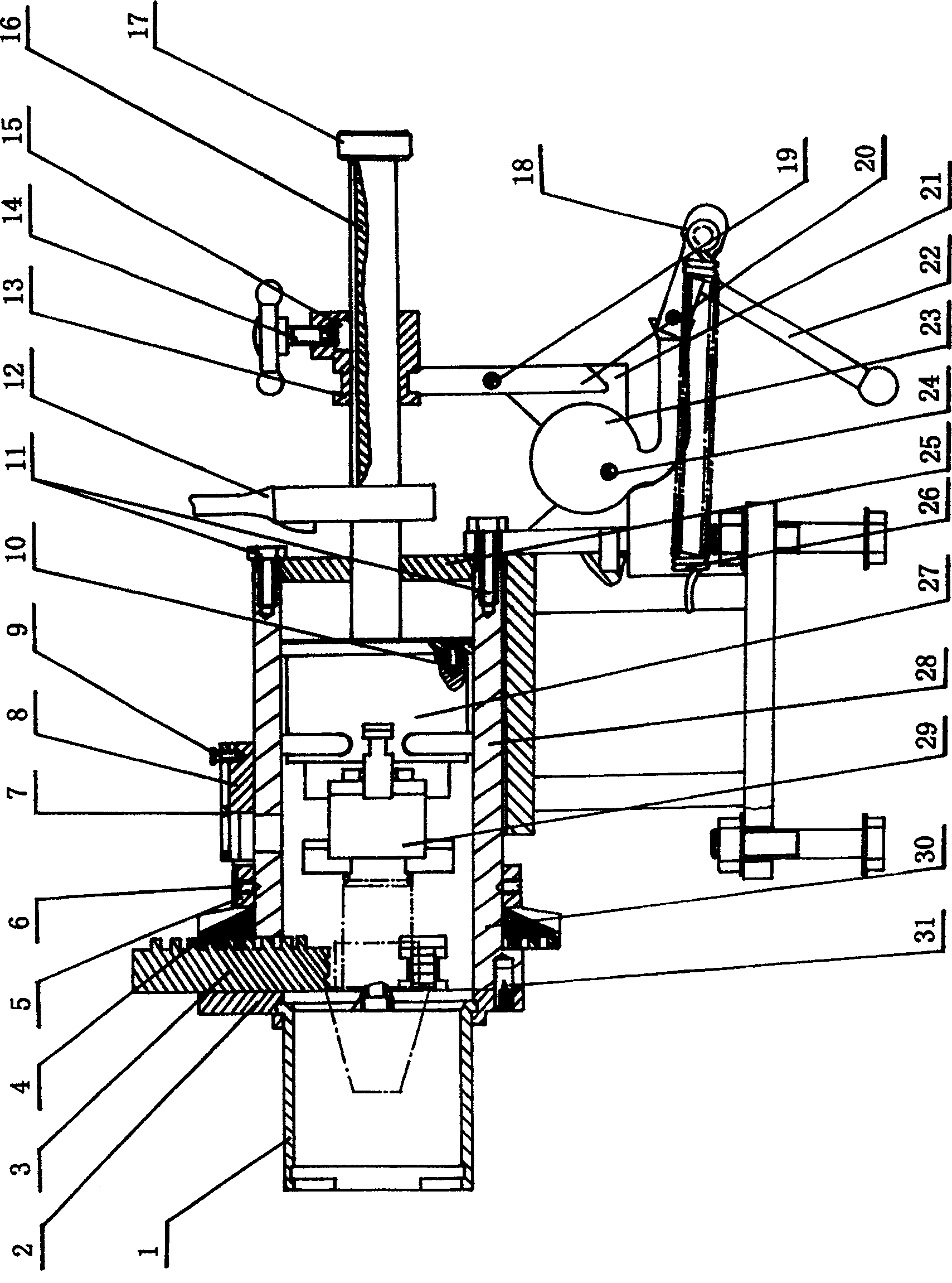 Portable fuse disassembling and combining machine