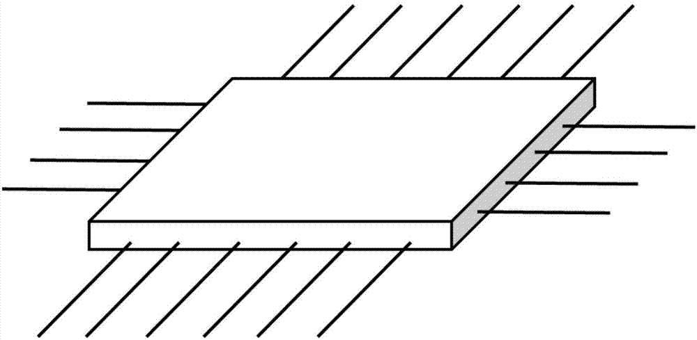 Gas guiding plate, preparation method and curing molding method of stiffened wall plate comprising gas guiding plate