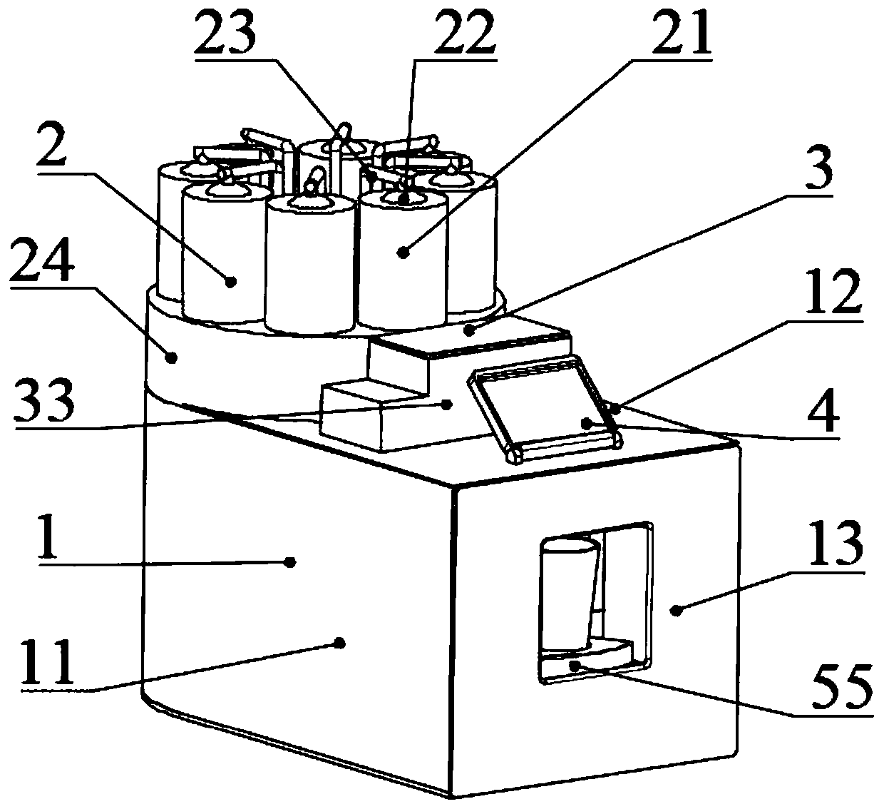 Cocktail mixing device