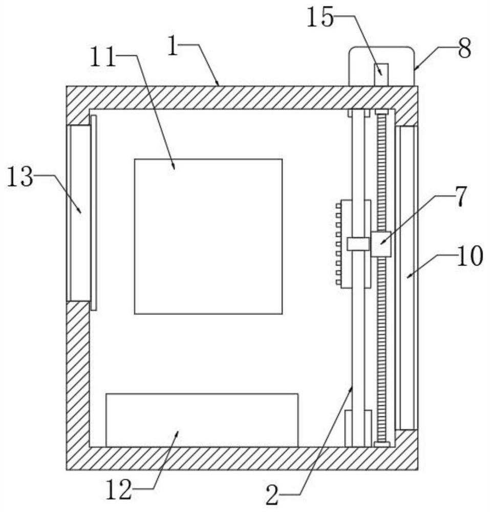 Annular ventilation case radiator