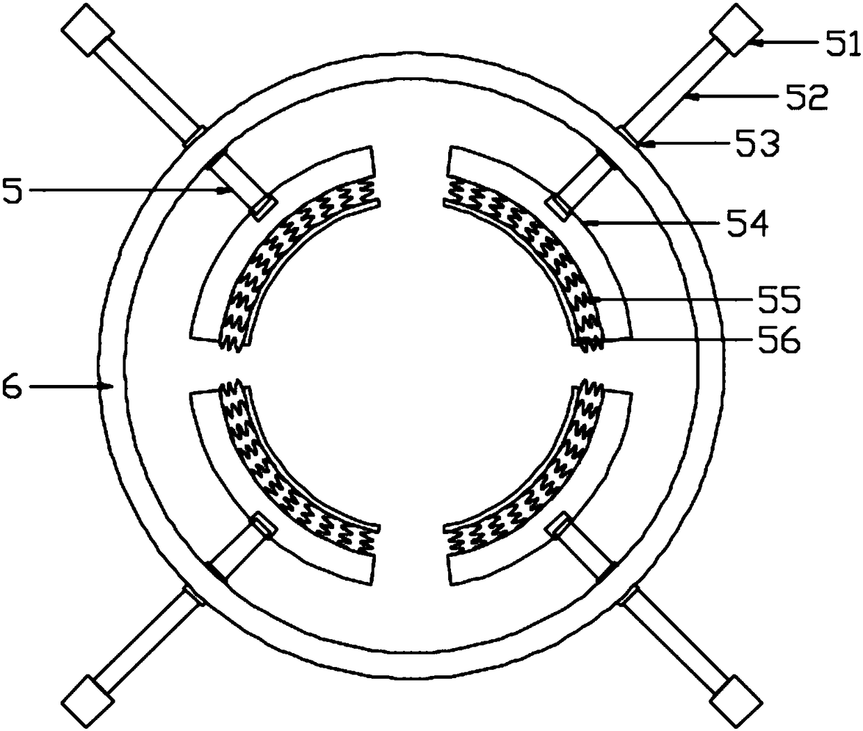 Water bath preservation bucket cover with fastening function and for baijiu processing