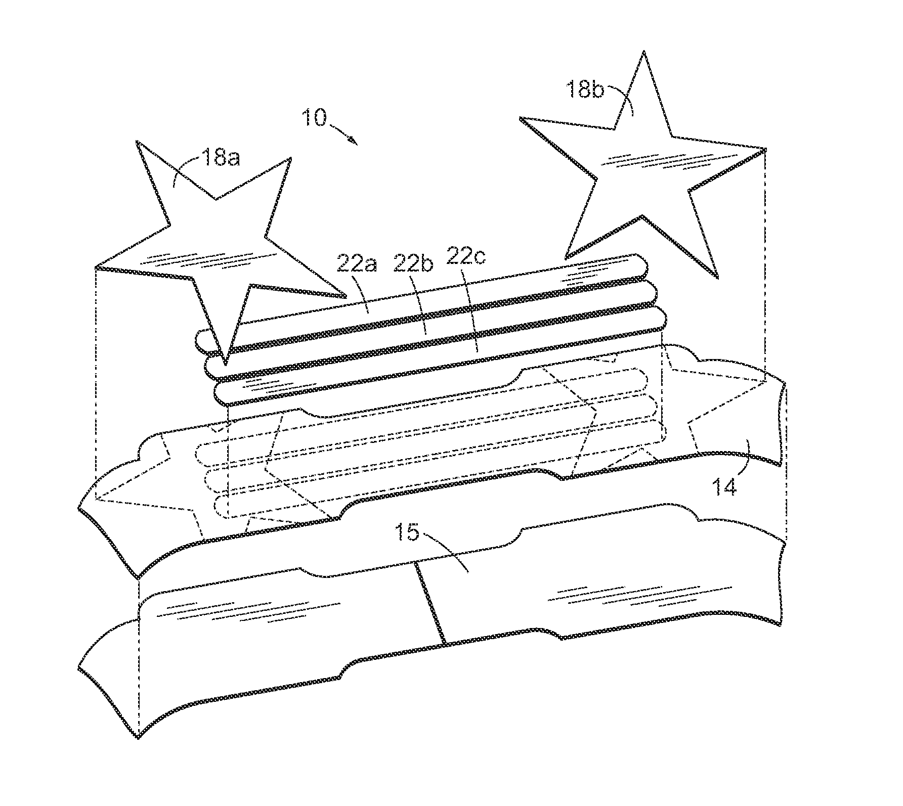 Nasal Dilator with Decorative Design Element