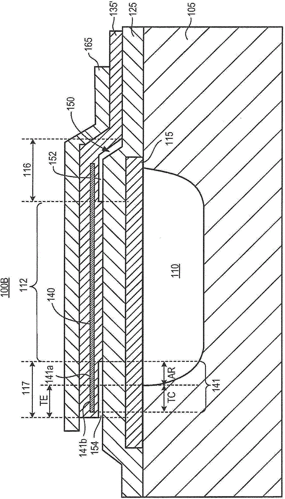 Acoustic resonator device with air-ring and temperature compensating layer