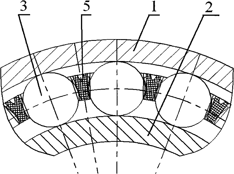 End-axle box bearing