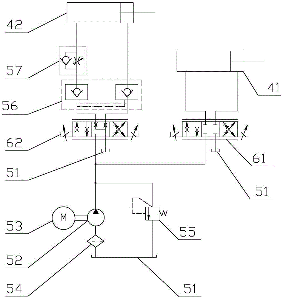 Simulative cutting experiment device for coal mining machine