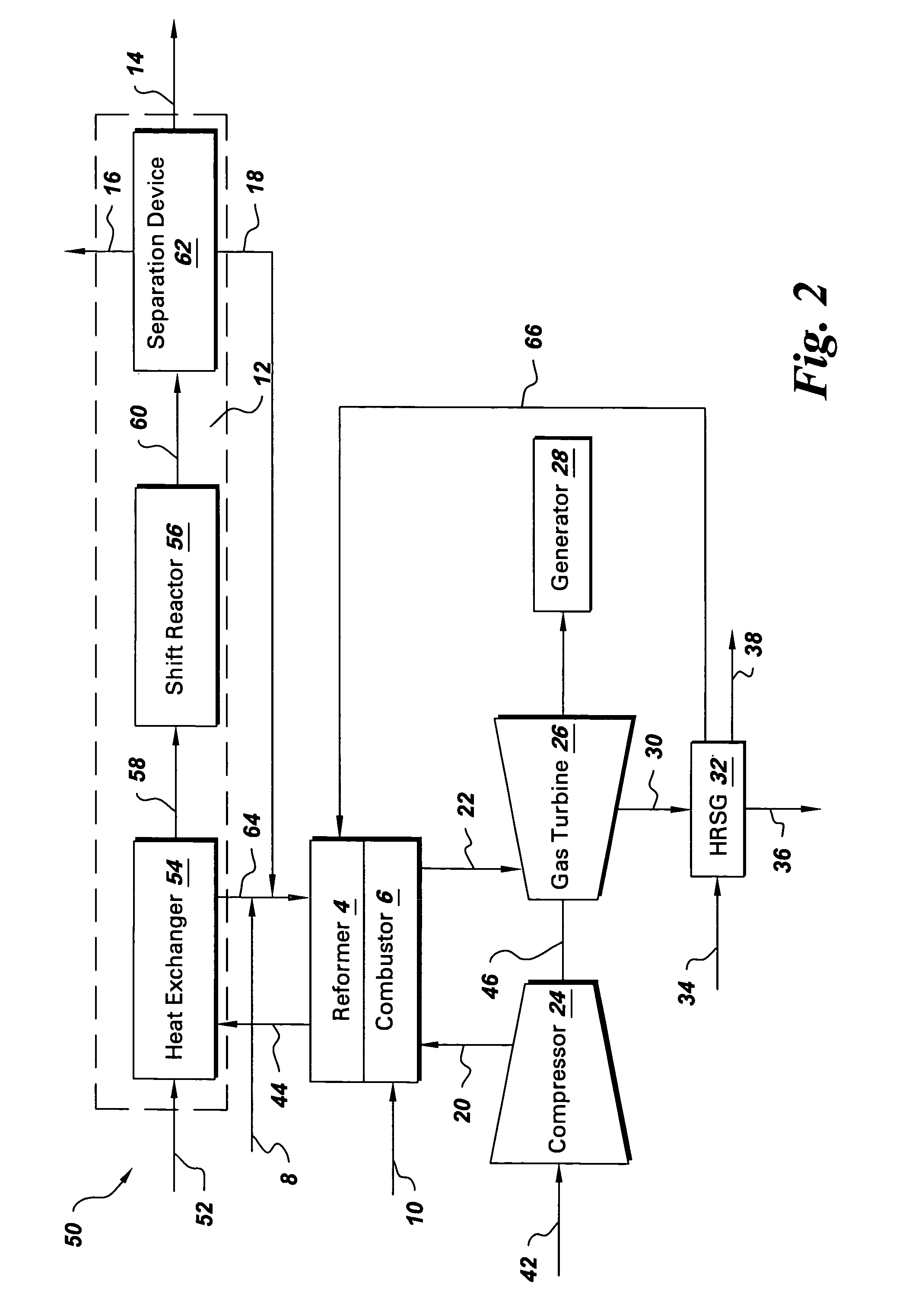 System and method for co-production of hydrogen and electrical energy