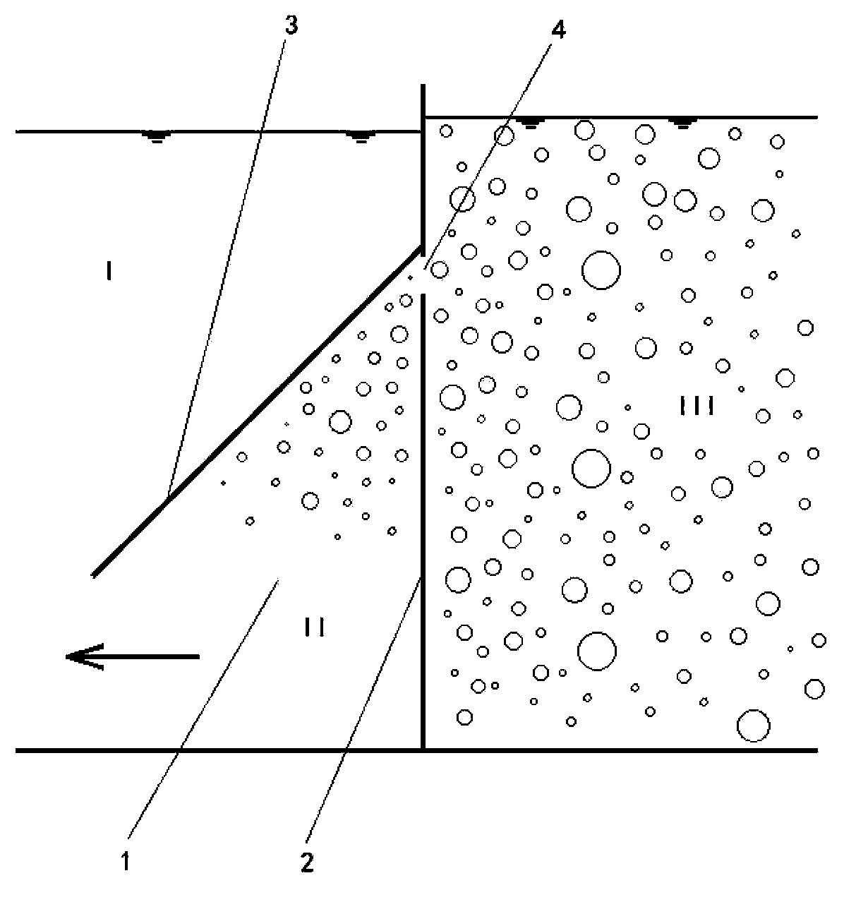 Gas-liquid separating device and sewage treatment device with gas-liquid separating device