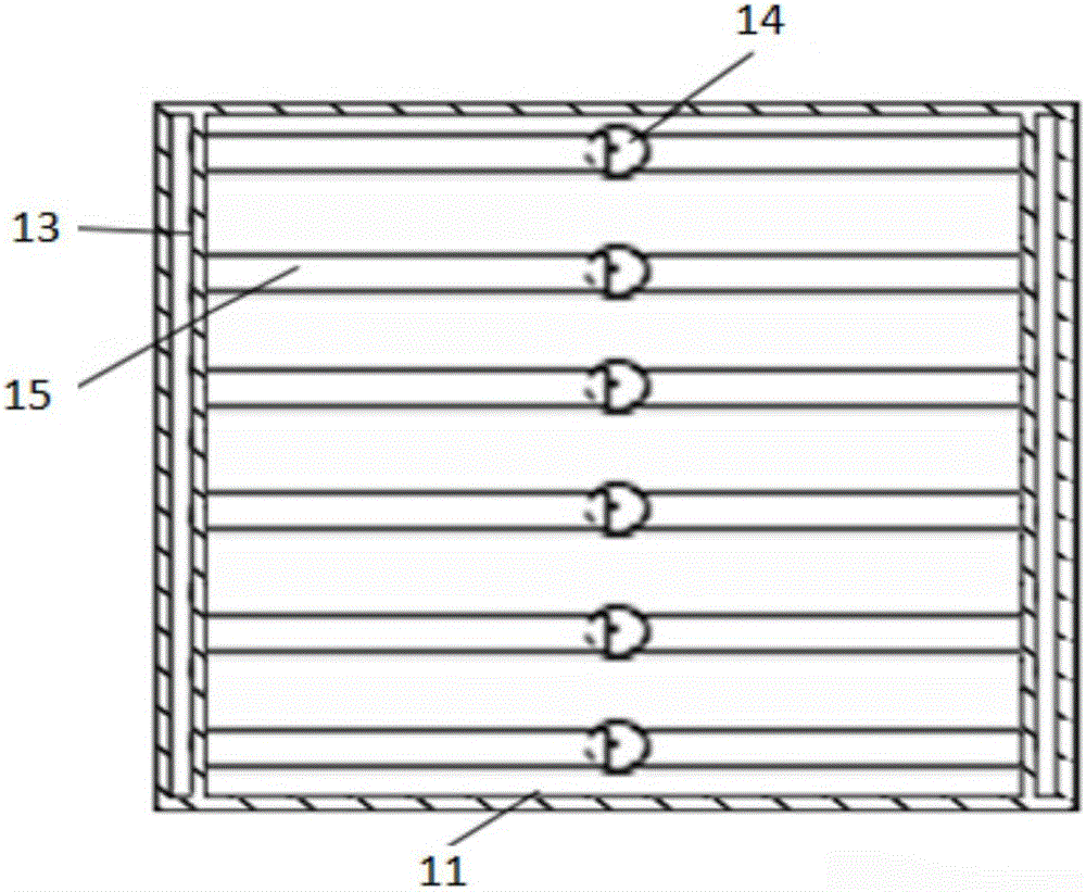 Piezoelectric type wave power generation device and marine beacon power supply system