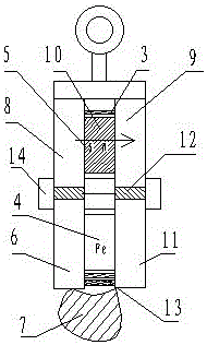 Rotary permanent-magnet suction scheme capable of switching on/off shielding in groove