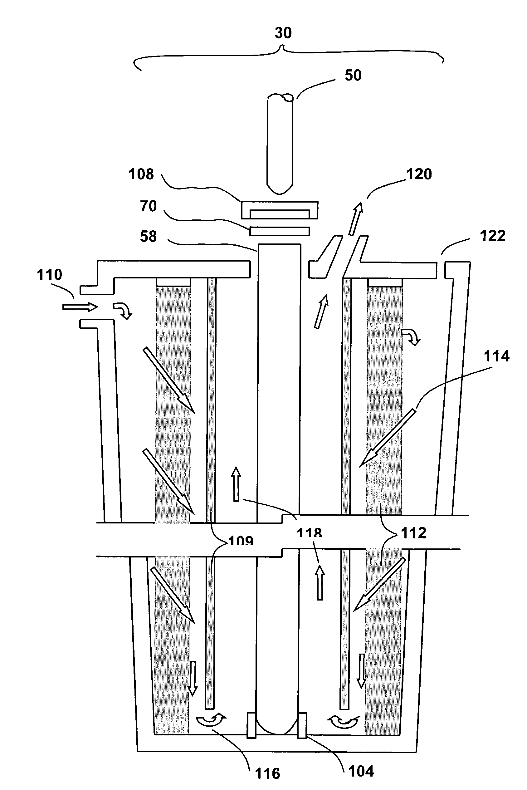 Internal UV treatment of potable water systems