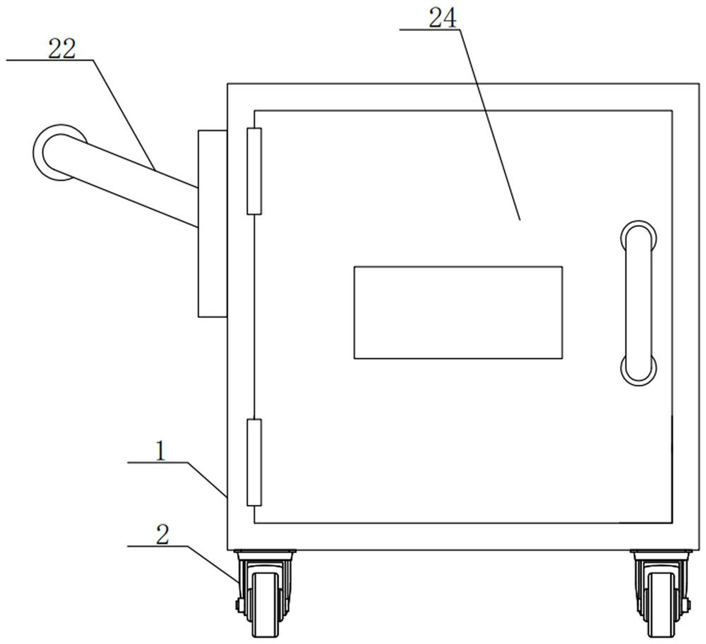 Gynecological speculum cleaning and disinfecting device