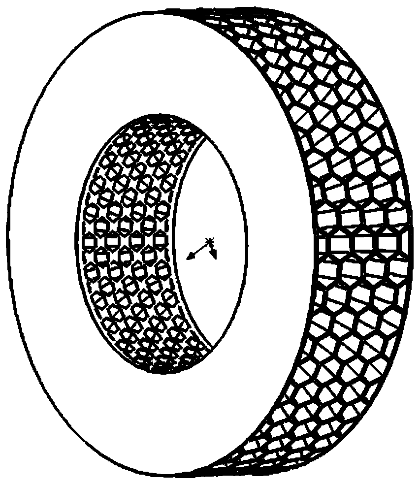 An automobile tire safety device and its parameter setting method