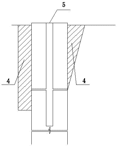 Treatment method of deviation and fracture remediation of pile body of filling pile