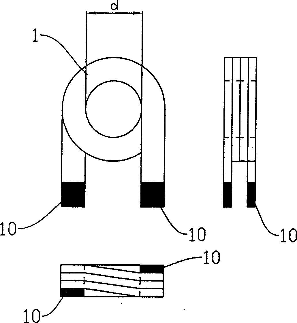 Method for manufacturing buried loop type inductor