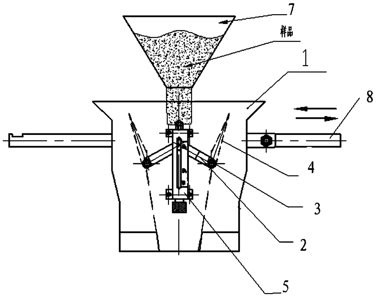 A multi-compartment shrink divider